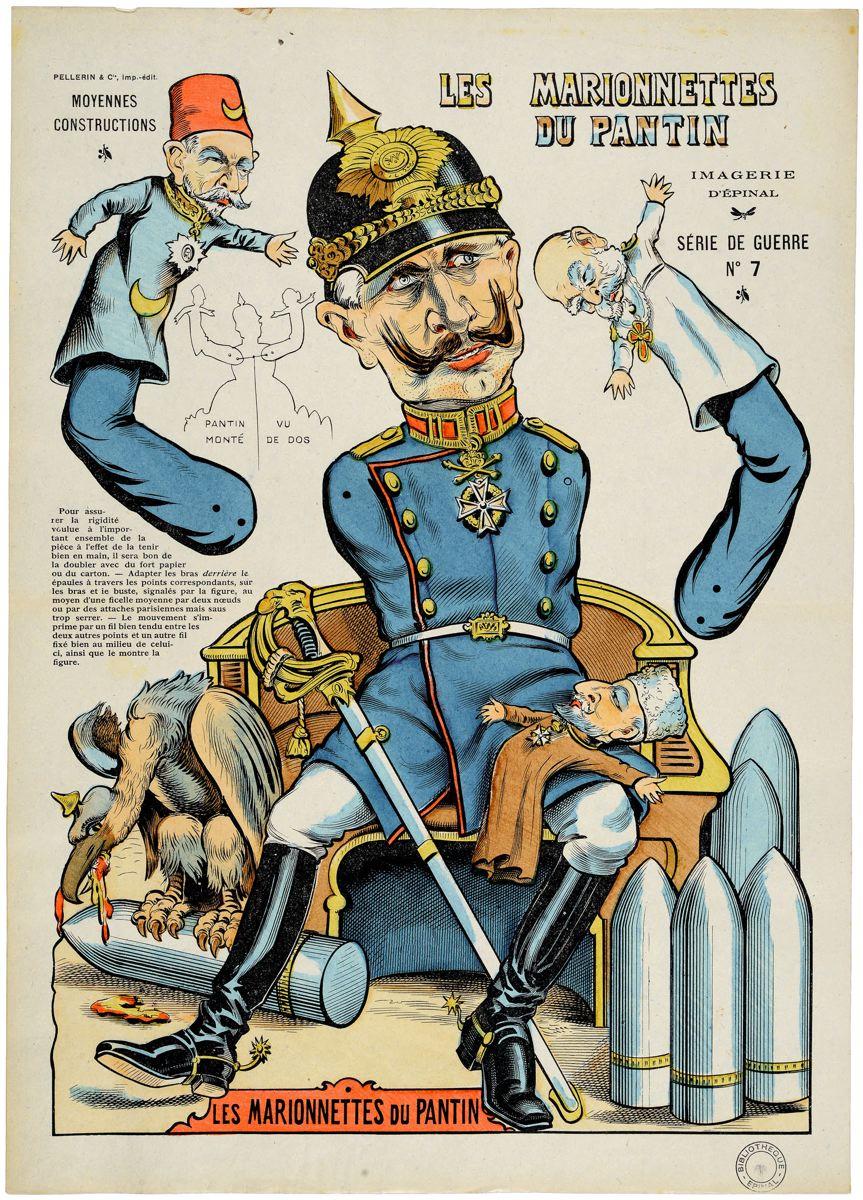 LES MARIONNETTES / DU PANTIN (titre inscrit), Louis Georges Albert Morinet, 1915