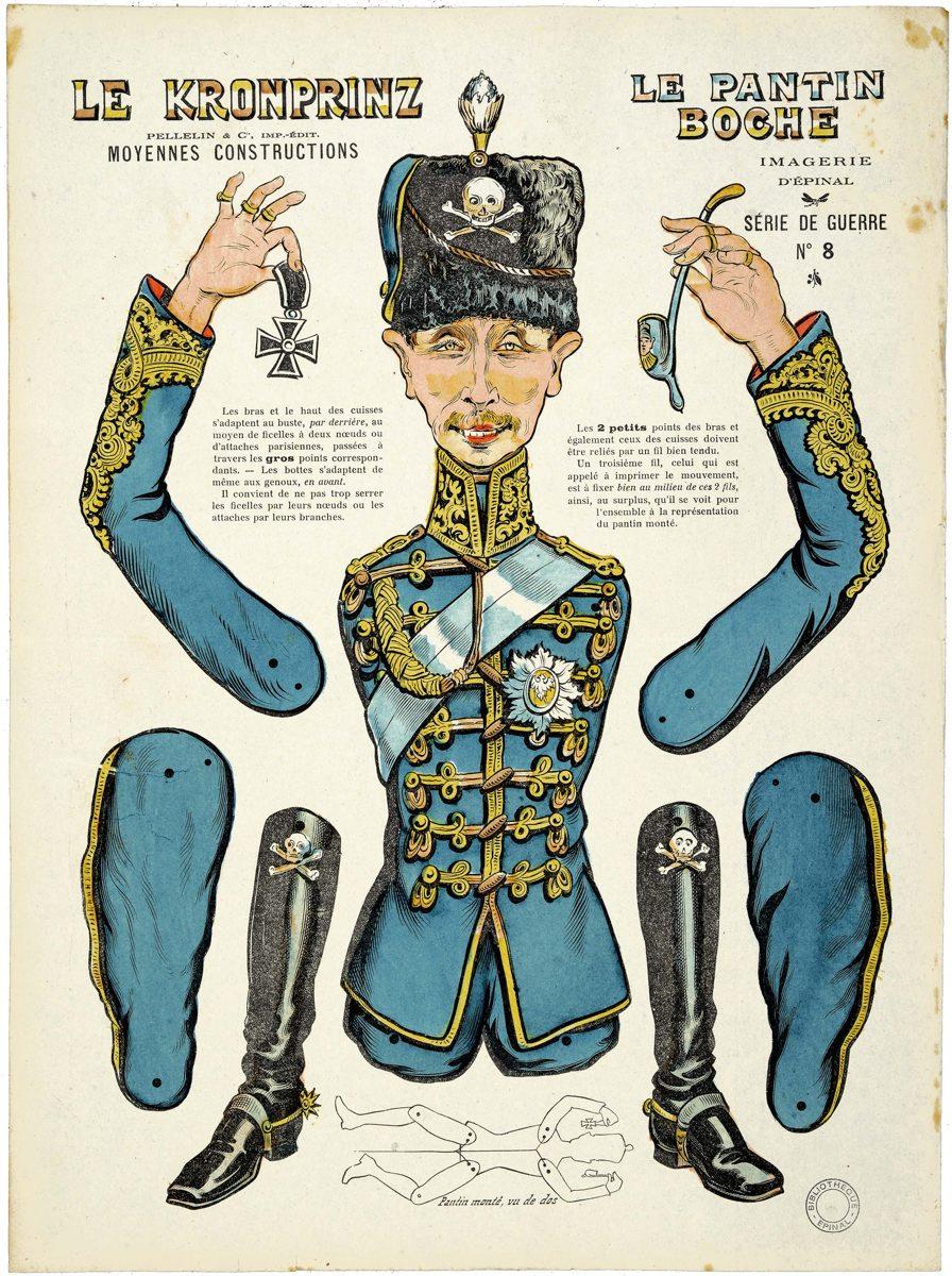 LE KRONPRINZ / LE PANTIN / BOCHE (titre inscrit), Louis Georges Albert Morinet, 1915
