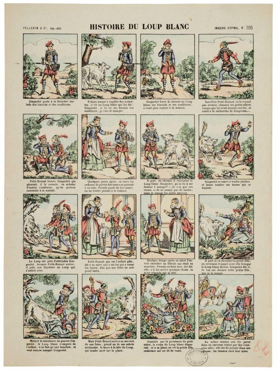 HISTOIRE DU LOUP BLANC. (titre inscrit)_0