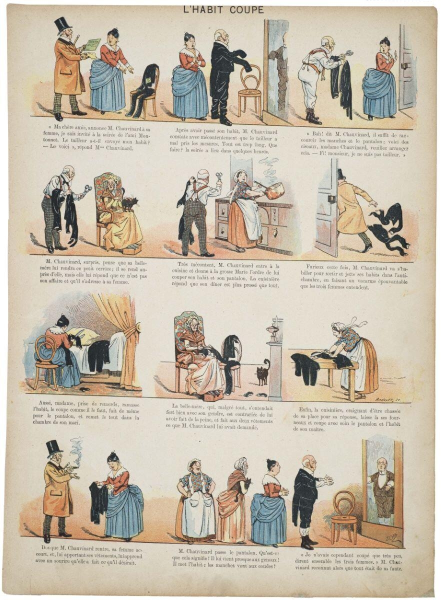 L’HABIT COUPE (titre inscrit), Michelet