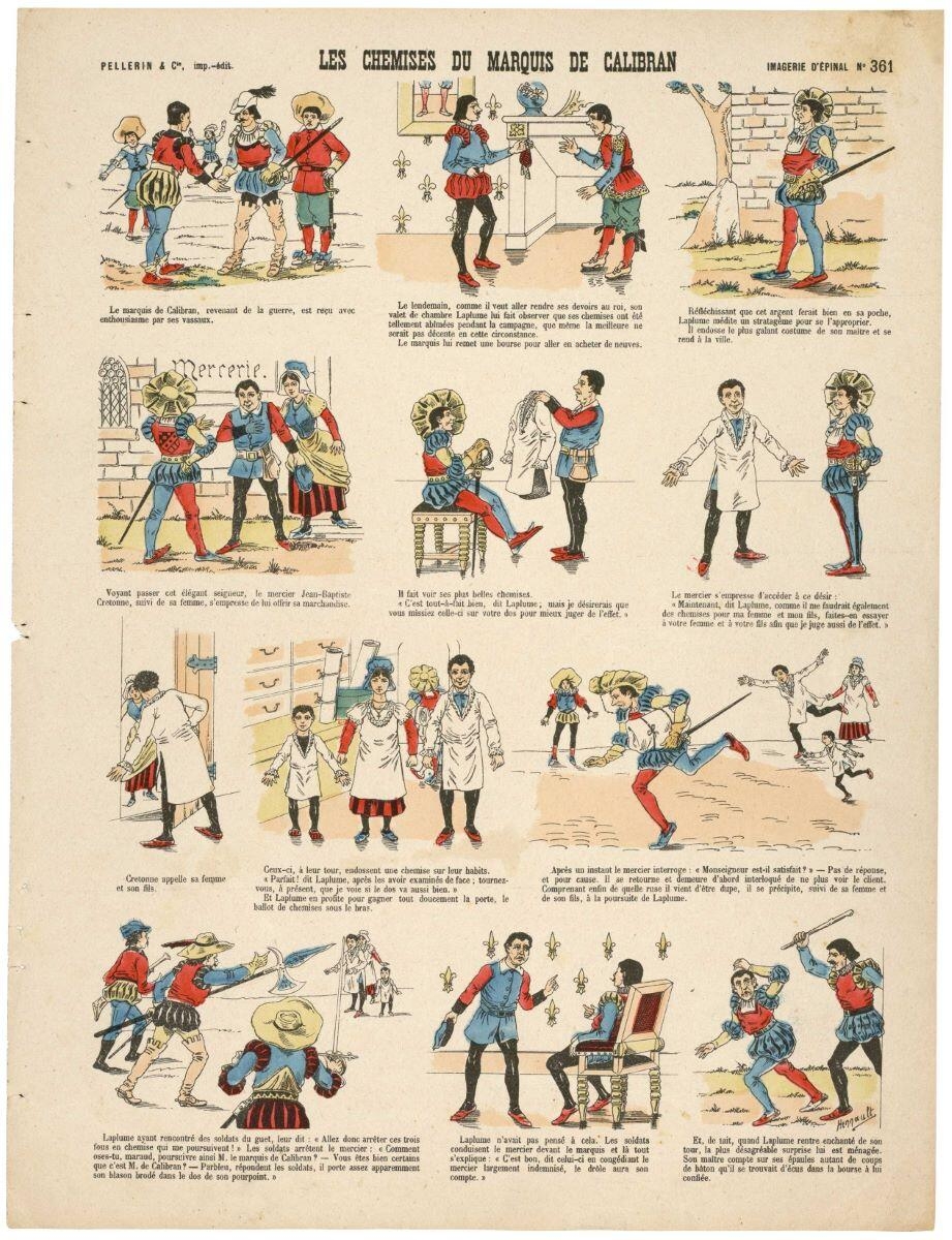 LES CHEMISES DU MARQUIS DE CALIBRAN (titre inscrit), Henry Hennault, 1888 après