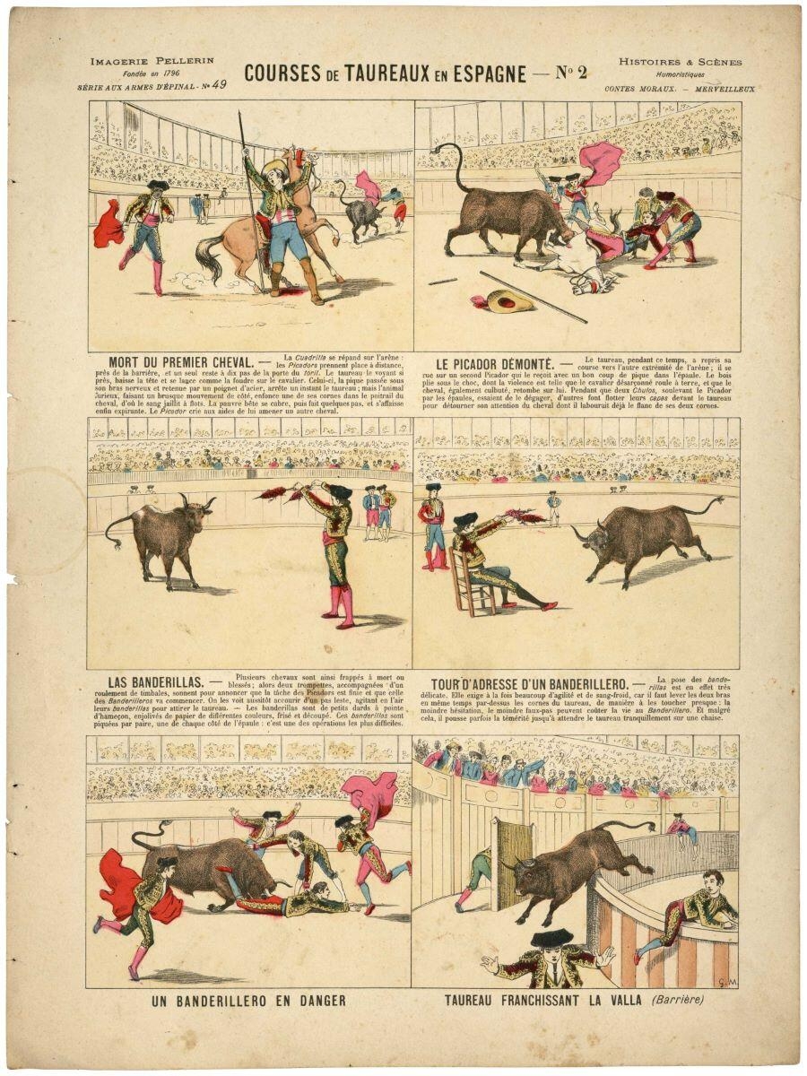 COURSES DE TAUREAUX EN ESPAGNE - N° 2 (titre inscrit)_0