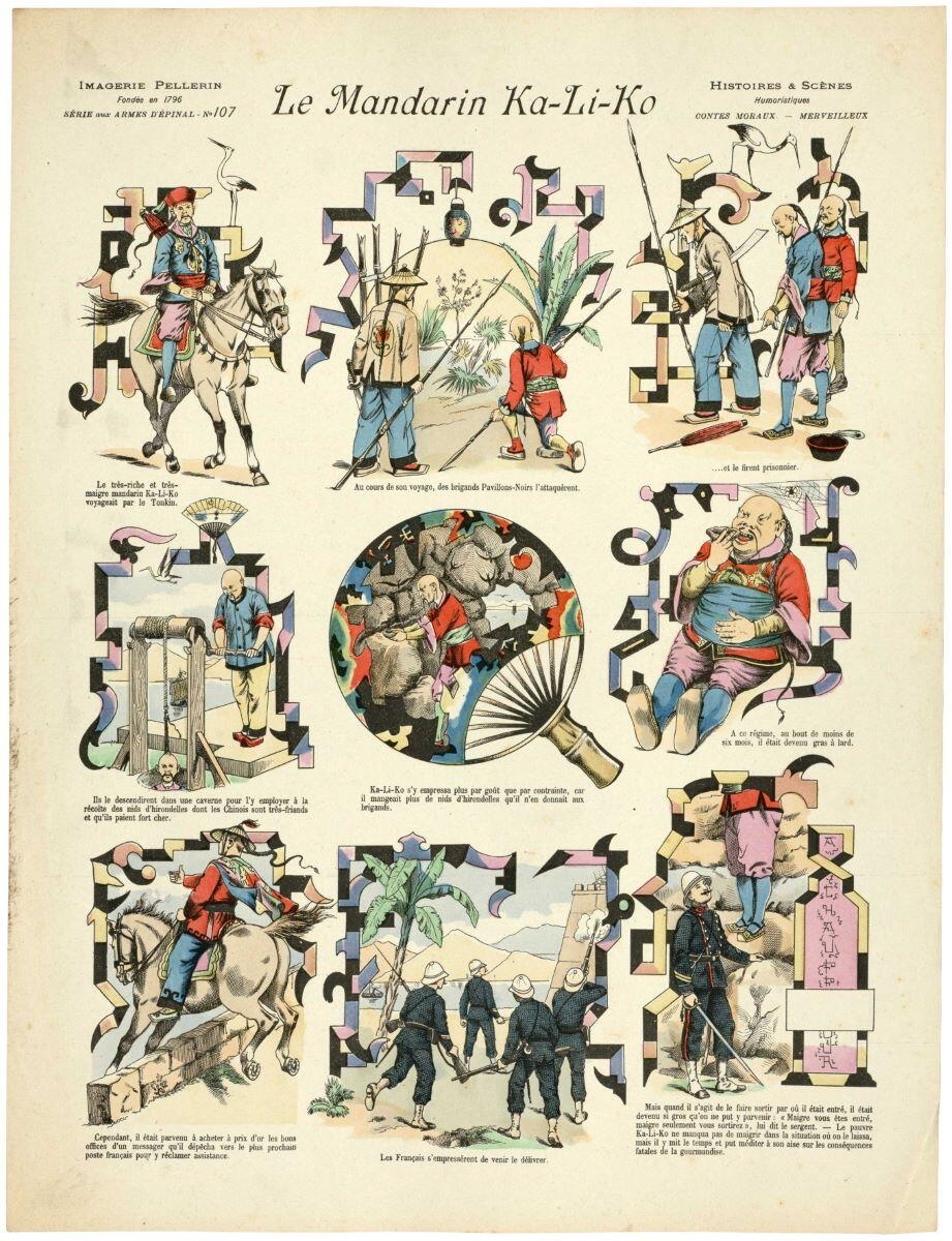 Le Mandarin Ka-Li-Ko (titre inscrit), Henry Hennault, 1893 dépôt légal