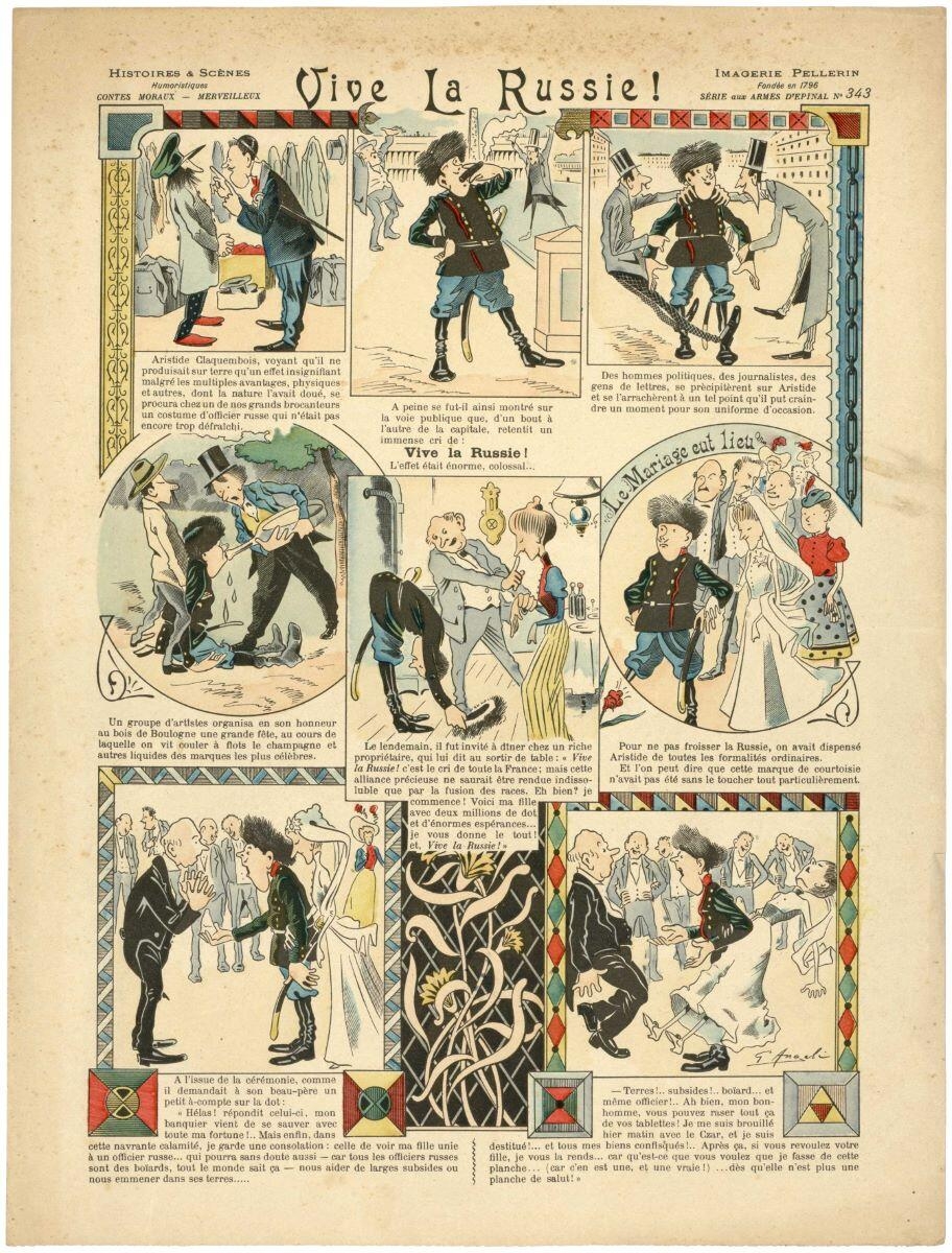 Vive La Russie ! (titre inscrit), G. Angeli, 1902 dépôt légal