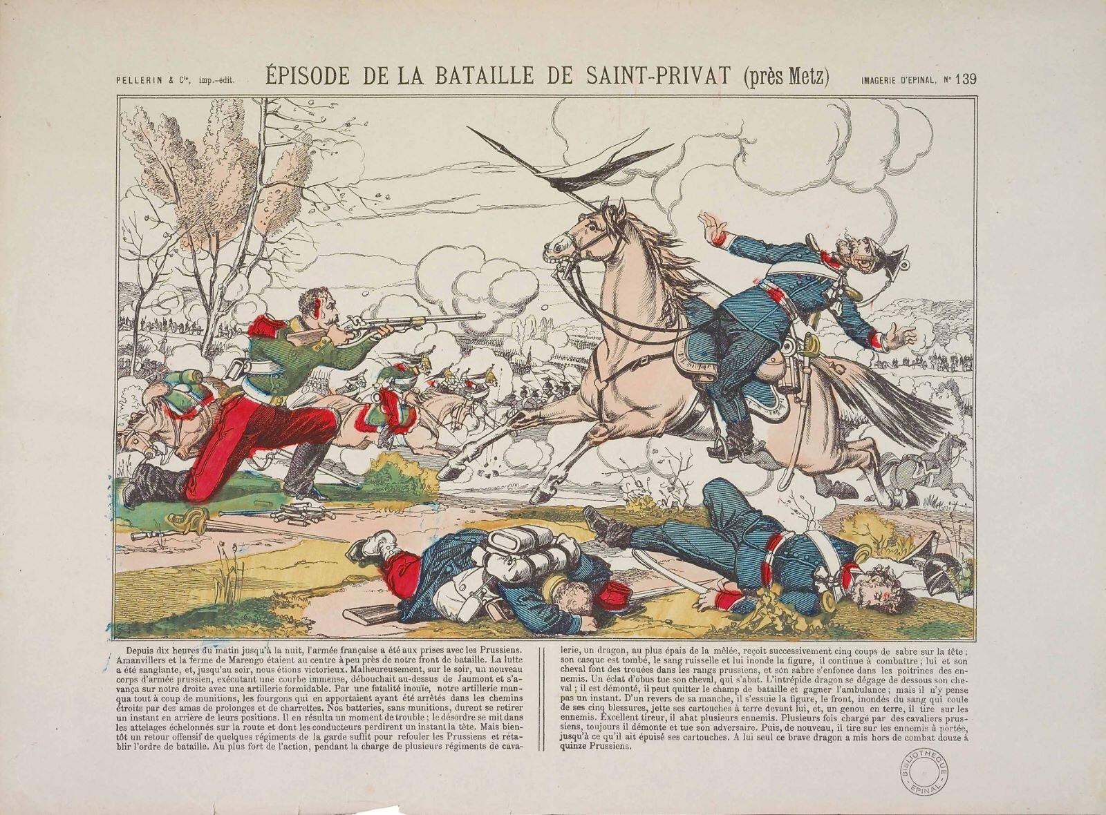 ÉPISODE DE LA BATAILLE DE SAINT-PRIVAT (près Metz) (titre inscrit)_0