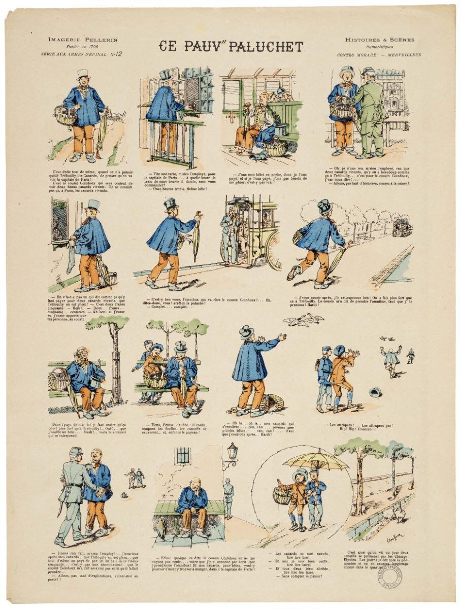 CE PAUV” PALUCHET (titre inscrit), Alfred Chauffour, 1890 dépôt légal