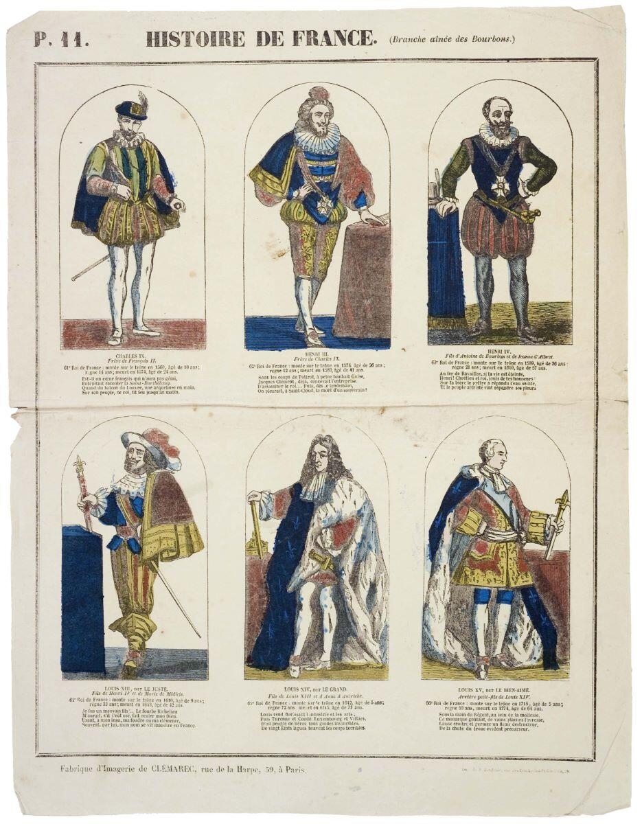 HISTOIRE DE FRANCE. (Branche ainée des Bourbons.) (titre inscrit)_0