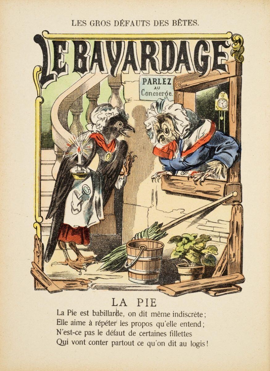 LES GROS / DÉFAUTS / DES / BÊTES / EXPLIQUÉS PAR UNE AUTRE / ET TRADUITS par / GILBERT. (titre inscrit)_3
