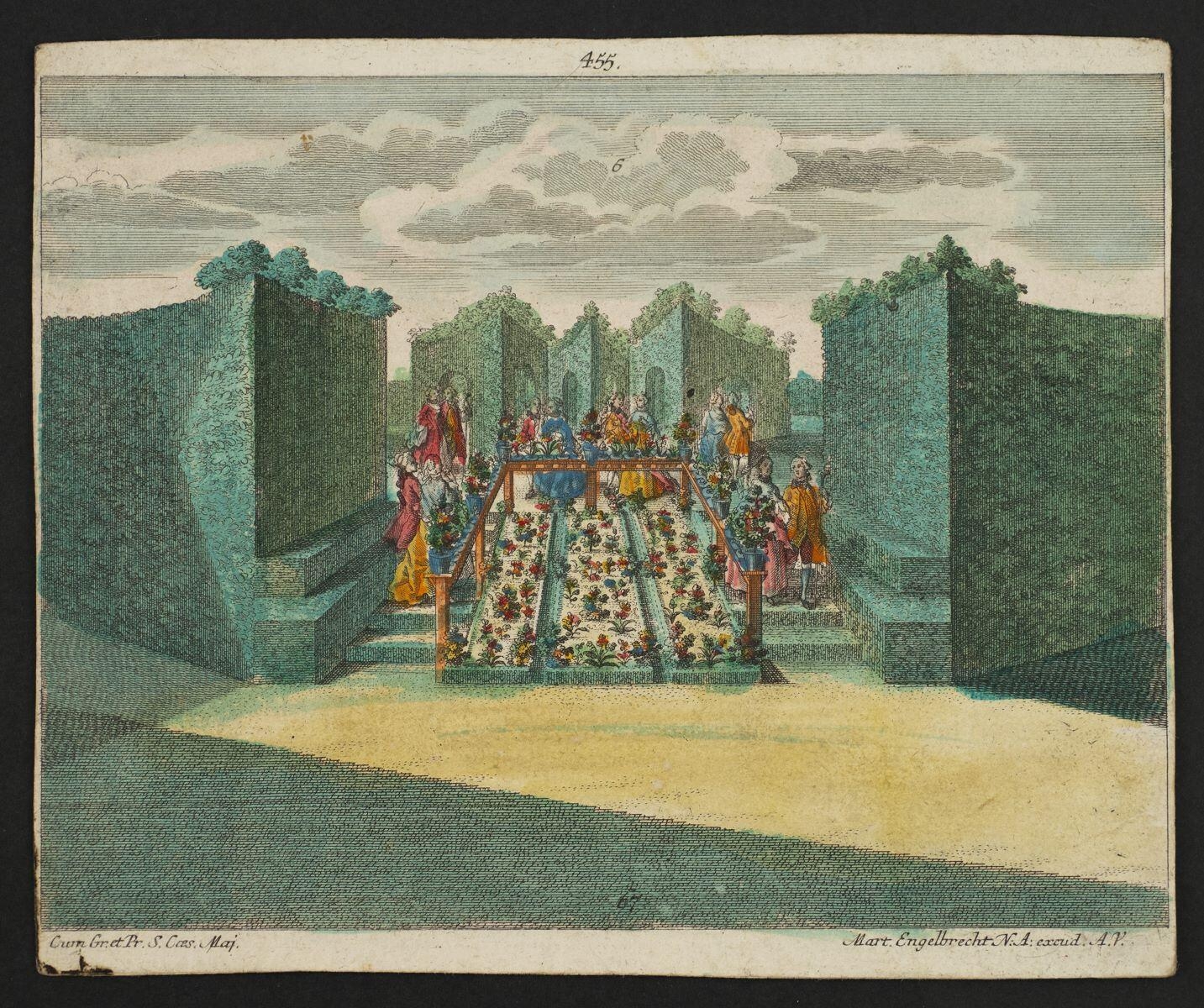 Théâtre optique. Septième et dernière planche du décor du jardin (titre factice)_1