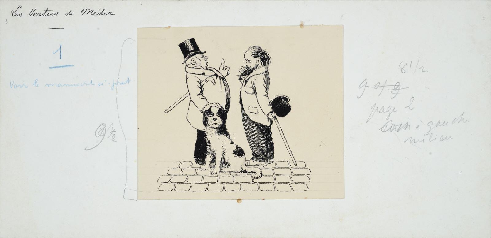 Les Vertus de Médor (titre inscrit), Benjamin Rabier, 1897-1905