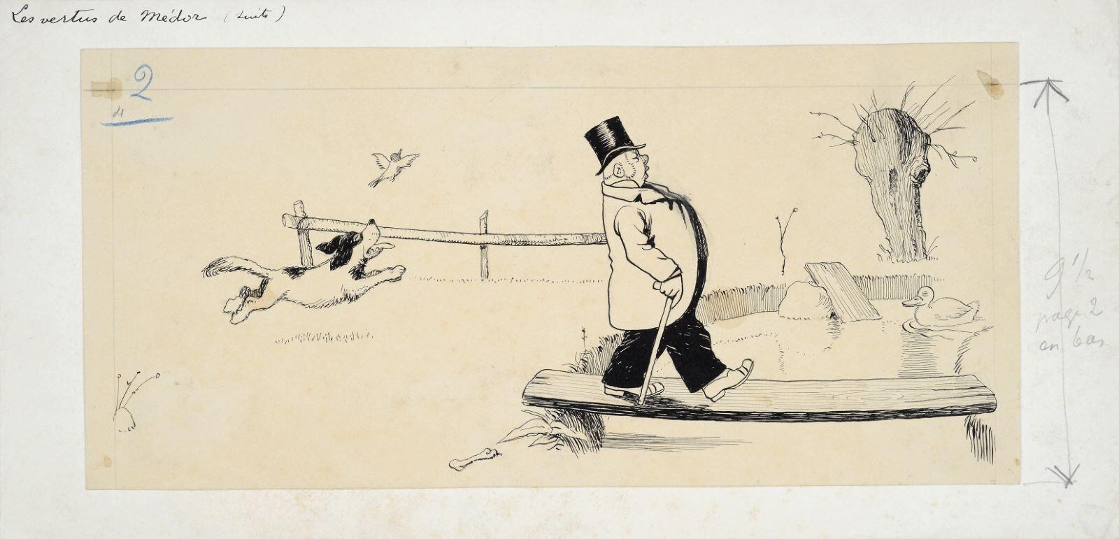 Les Vertus de Médor (suite) (titre inscrit), Benjamin Rabier, 1897-1905