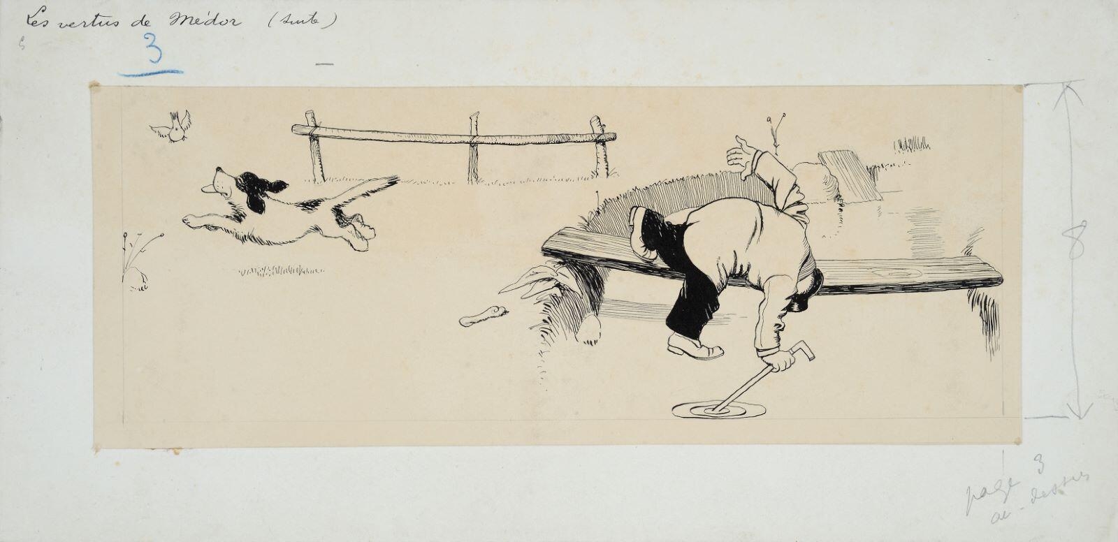Les Vertus de Médor (suite) (titre inscrit), Benjamin Rabier, 1897 de,1905 à
