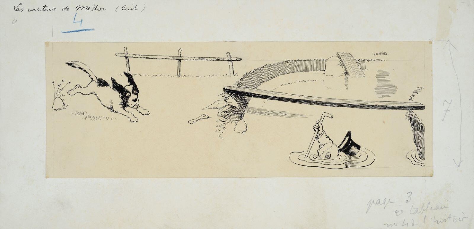 Les Vertus de Médor (suite) (titre inscrit), Benjamin Rabier, 1897 de,1905 à