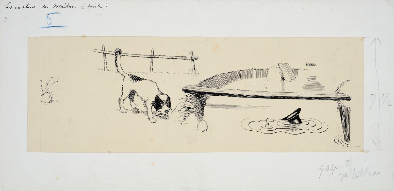 Les Vertus de Médor (suite) (titre inscrit), Benjamin Rabier, 1897 de,1905 à