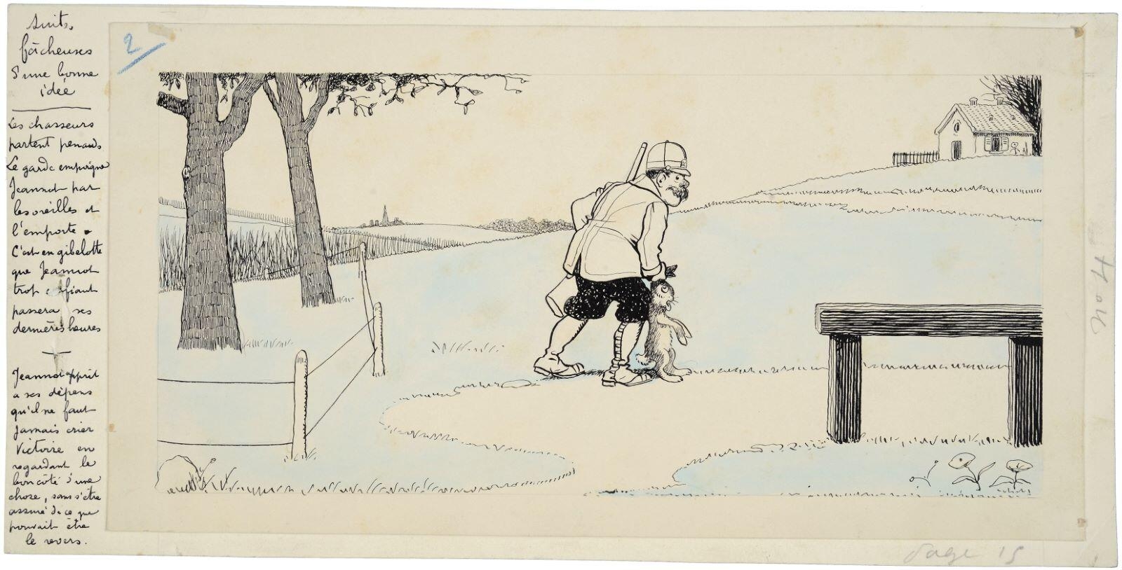 Suites fâcheuses d’une bonne idée (titre inscrit), Benjamin Rabier, 1897-1905