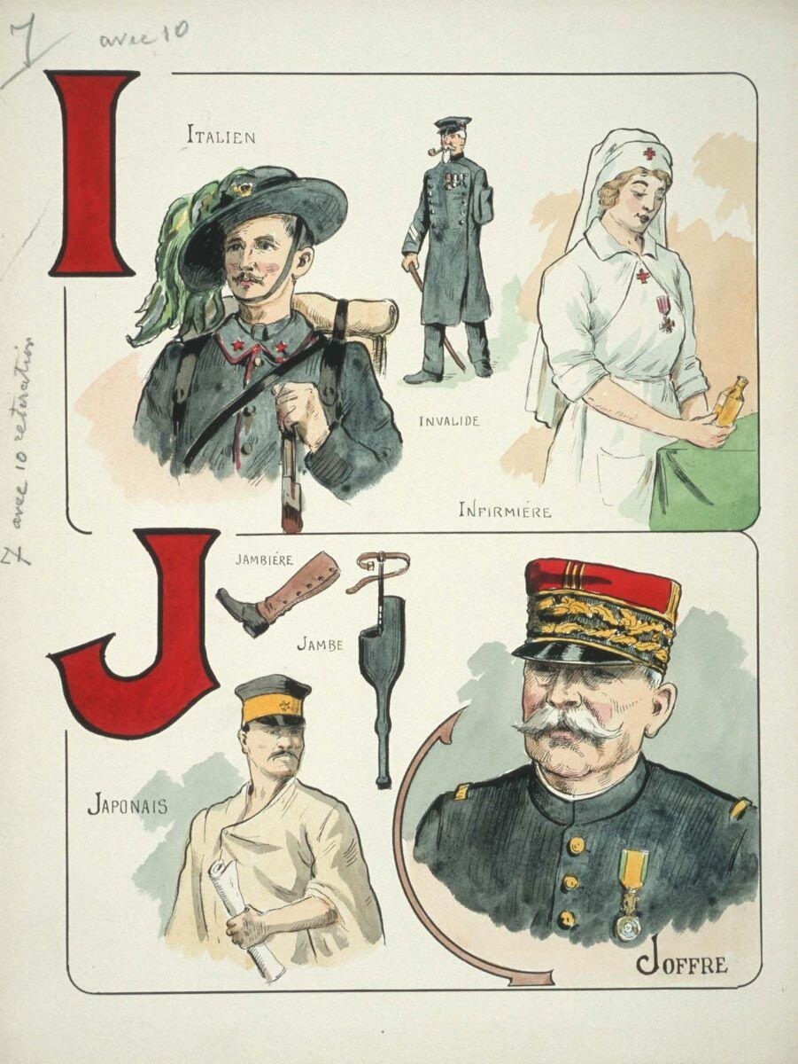 I / J (titre inscrit), Louis Georges Albert Morinet, 1914 après