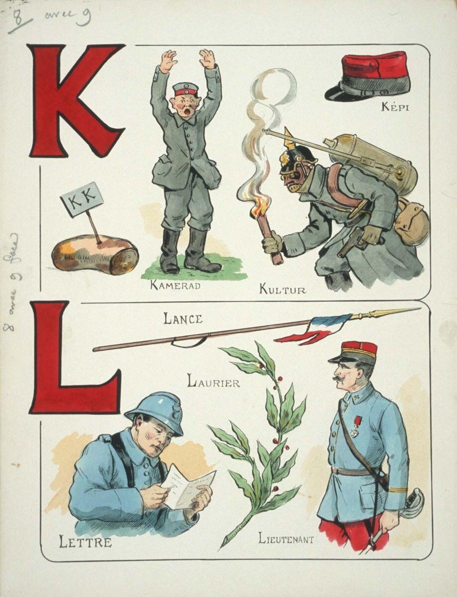 K / L (titre inscrit), Louis Georges Albert Morinet, 1914 après