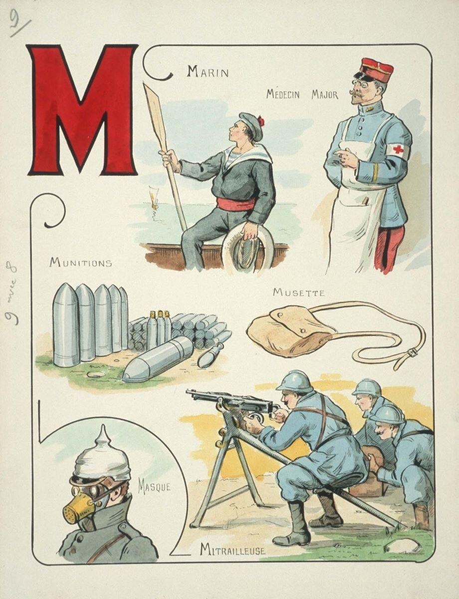 M (titre inscrit), Louis Georges Albert Morinet, 1914 après