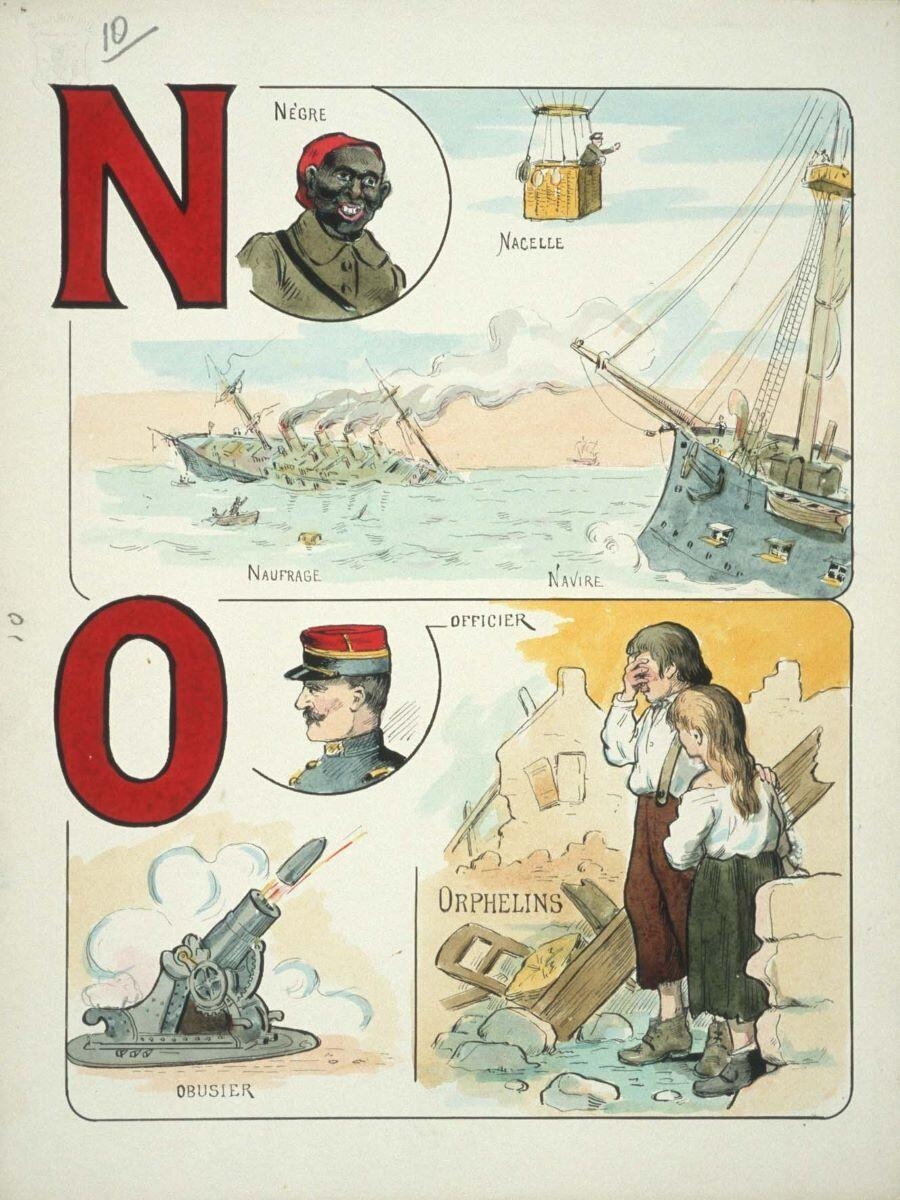 N / O (titre inscrit), Louis Georges Albert Morinet, 1914 achevé en