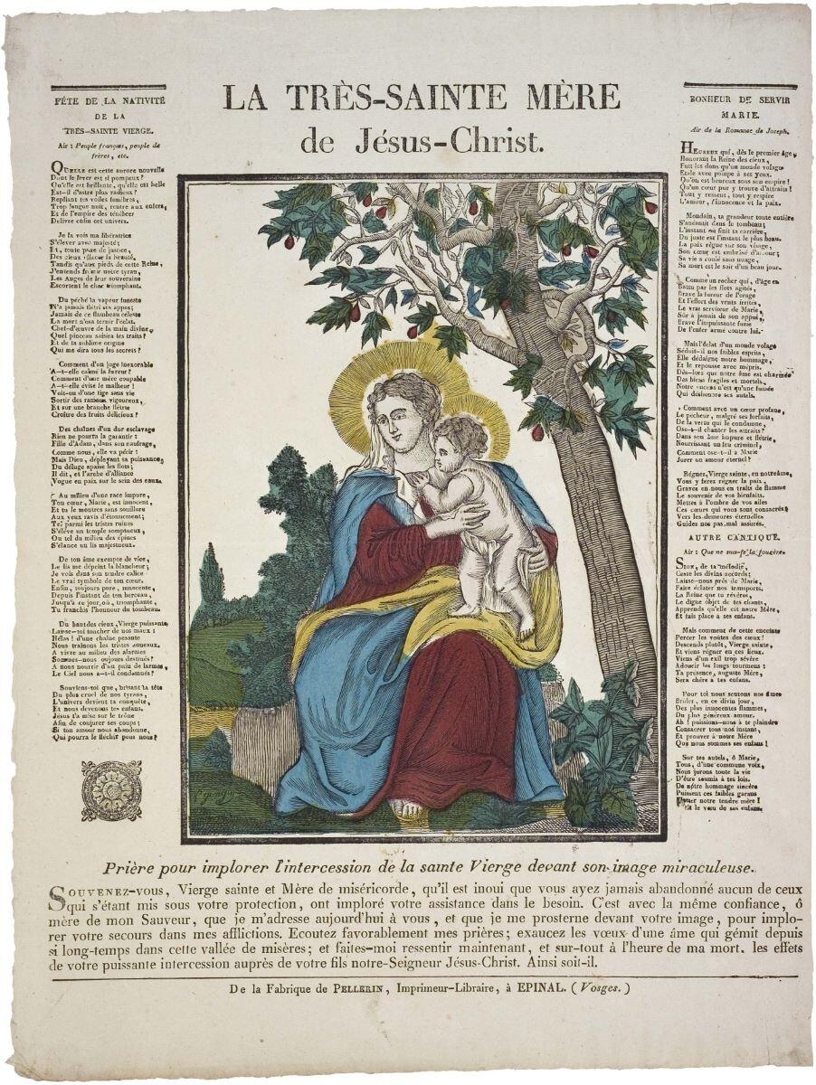 LA TRES-SAINTE MERE / de Jésus-Christ. (titre inscrit), François Georgin, 1822 dépôt légal