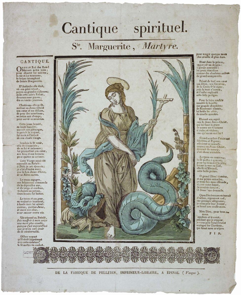 Cantique spirituel. / Ste. Marguerite, Martyre. (titre inscrit)_0