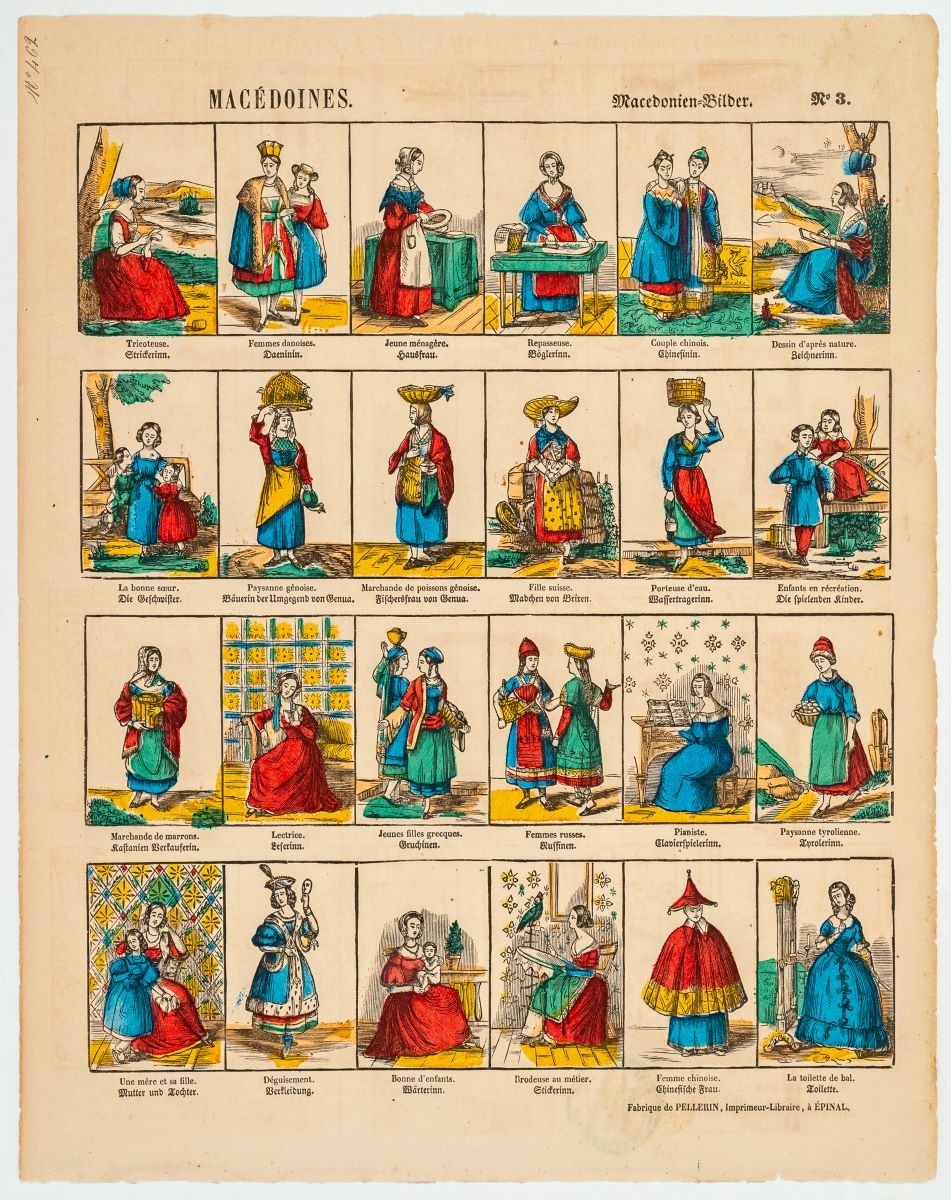 MACÉDOINES. n° 3. (titre inscrit, fr. all.), Jean-Baptiste Vanson, 1843 dépôt légal
