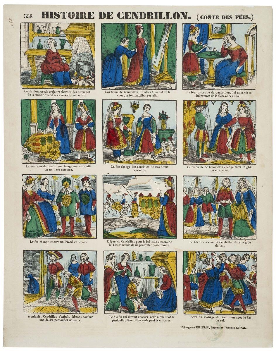 558 HISTOIRE DE CENDRILLON. (CONTE DES FÉES.) (titre inscrit)_0