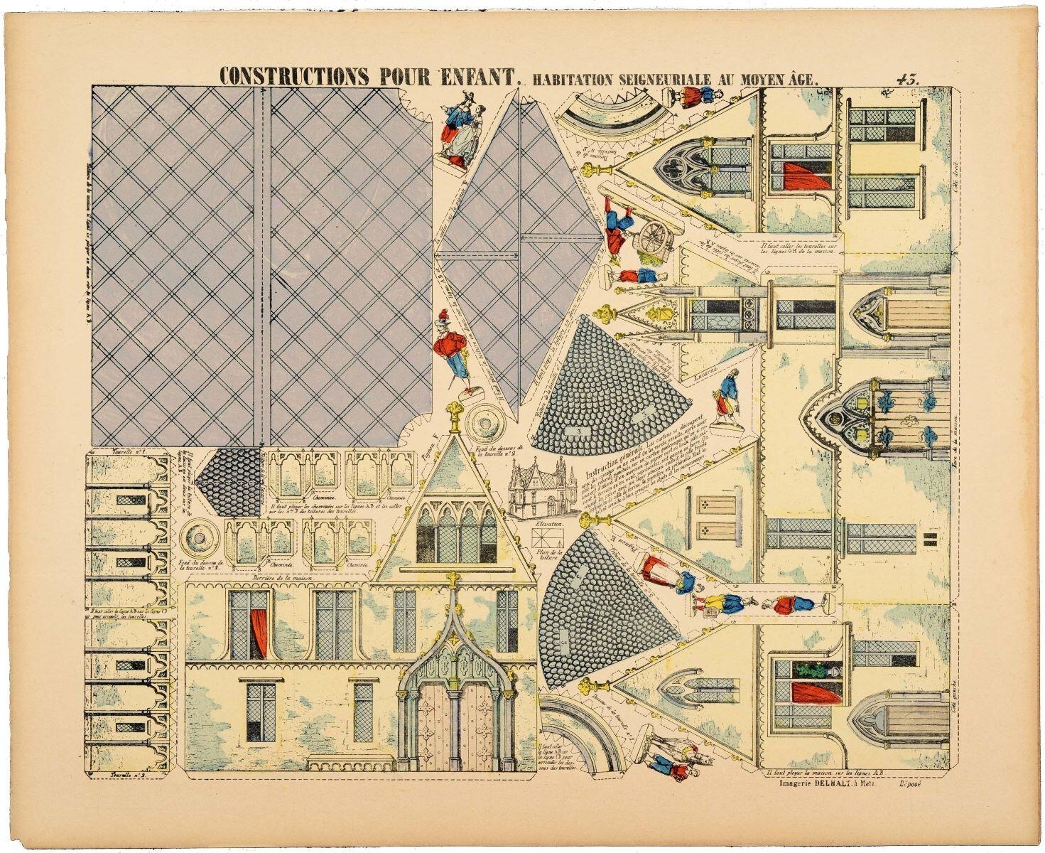 HABITATION SEIGNEURIALE AU MOYEN ÂGE. 43. (titre inscrit)_0