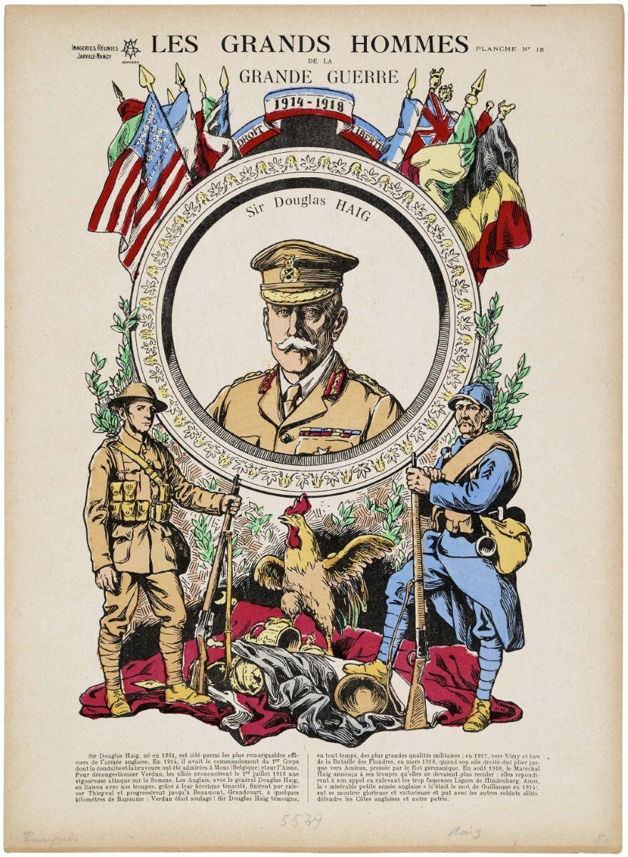 LES GRANDS HOMMES / DE LA / GRANDE GUERRE / Sir Douglas HAIG (titre inscrit), Victor Huen, 1925 vers
