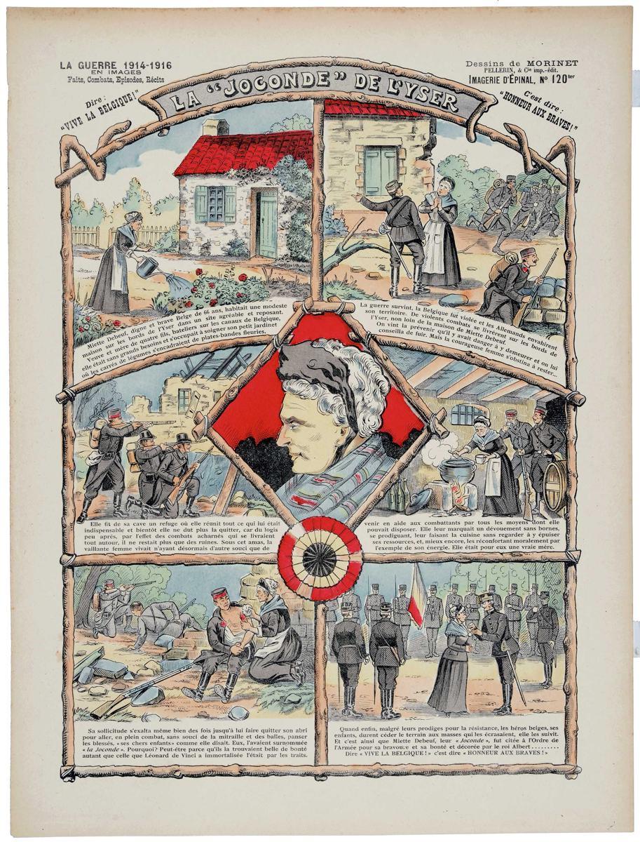 LA 'JOCONDE' DE L'YSER (titre inscrit), Louis Georges Albert Morinet, 1916