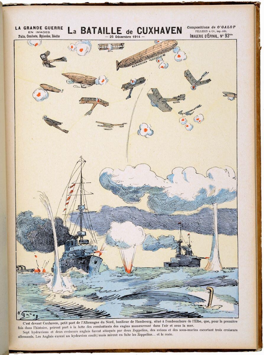 La BATAILLE de CUXHAVEN / 25 Décembre 1914 (titre inscrit)_0