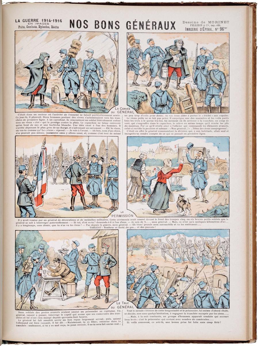 NOS BONS GÉNÉRAUX (titre inscrit), Louis Georges Albert Morinet, 1916