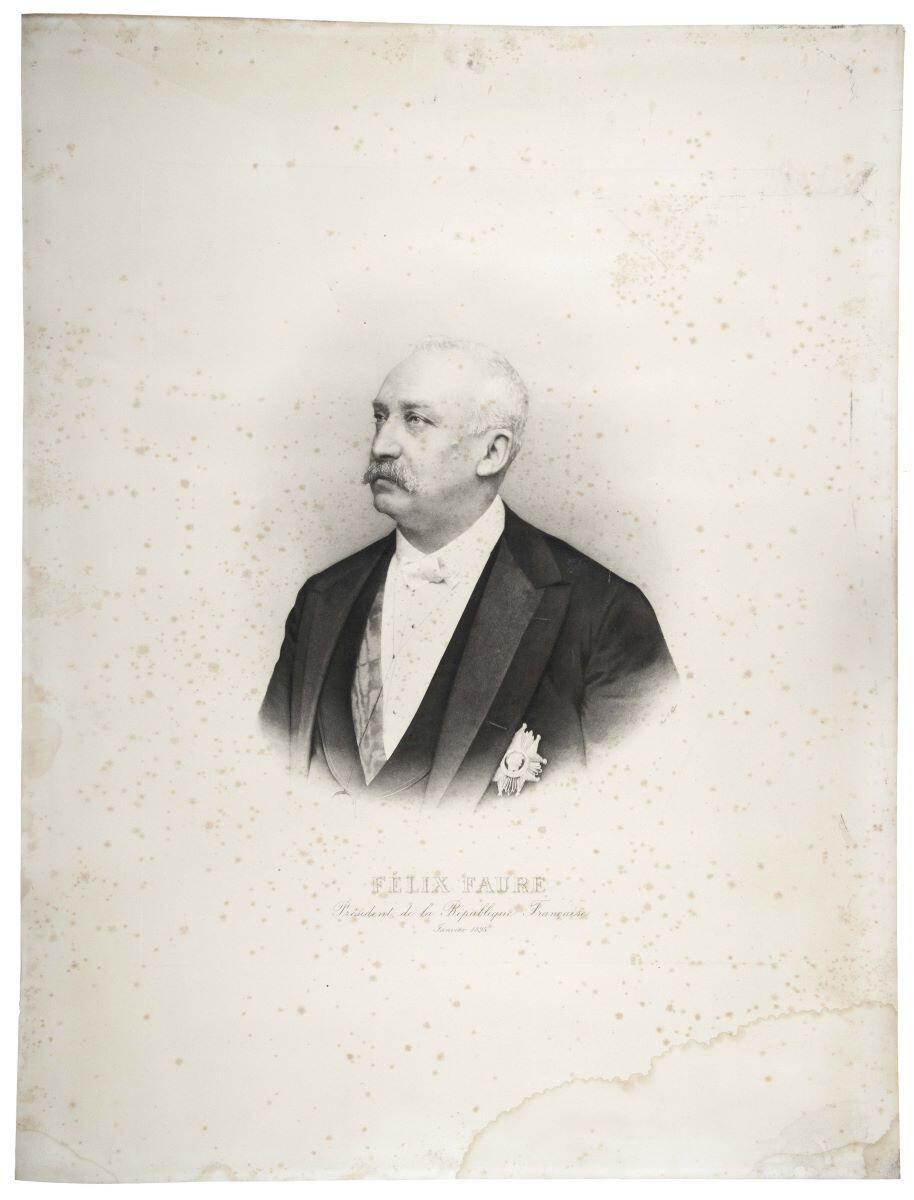 FÉLIX FAURE / Président de la République Française /  Janvier 1895 (titre inscrit)_0