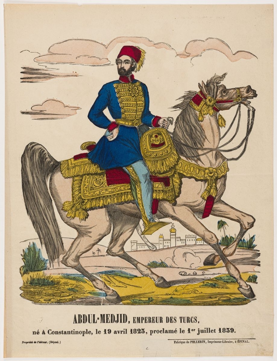 7 ABDUL-MEDJID, EMPEREUR DES TURCS. (titre inscrit)_0