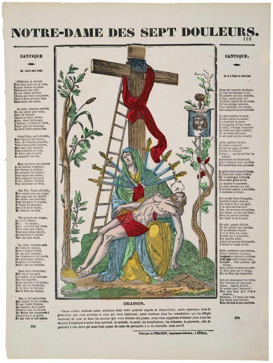 NOTRE-DAME DES SEPT DOULEURS. / 118 (titre inscrit), François Georgin, 1822