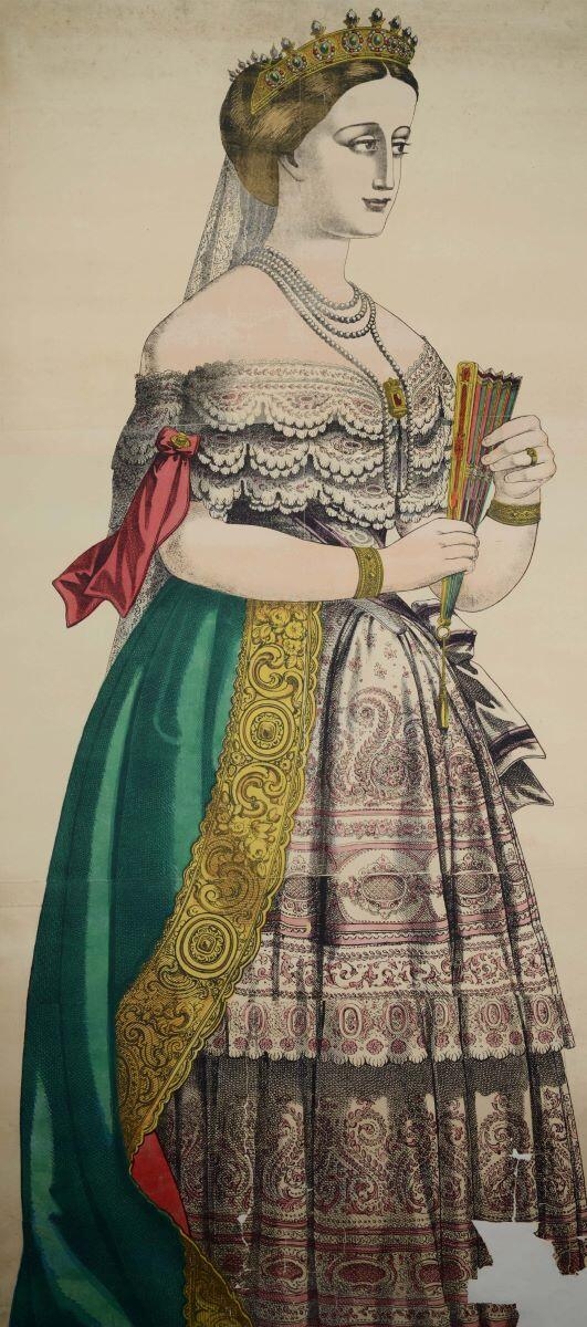 Impératrice Eugénie. (titre factice), Pellerin, 1868-1870