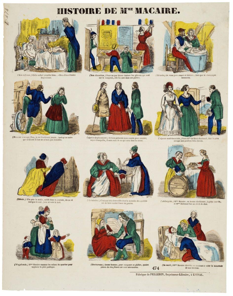 HISTOIRE DE MME MACAIRE. / 474 (titre inscrit), Charles Maurin, 1842 dépôt légal