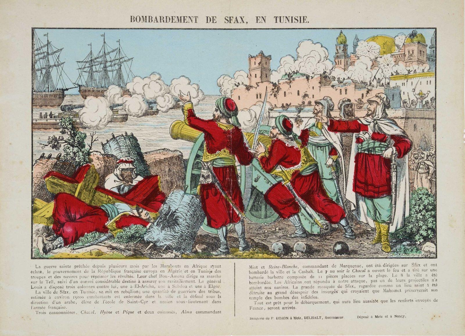 BOMBARDEMENT DE SFAX, EN TUNISIE. (titre inscrit)_0