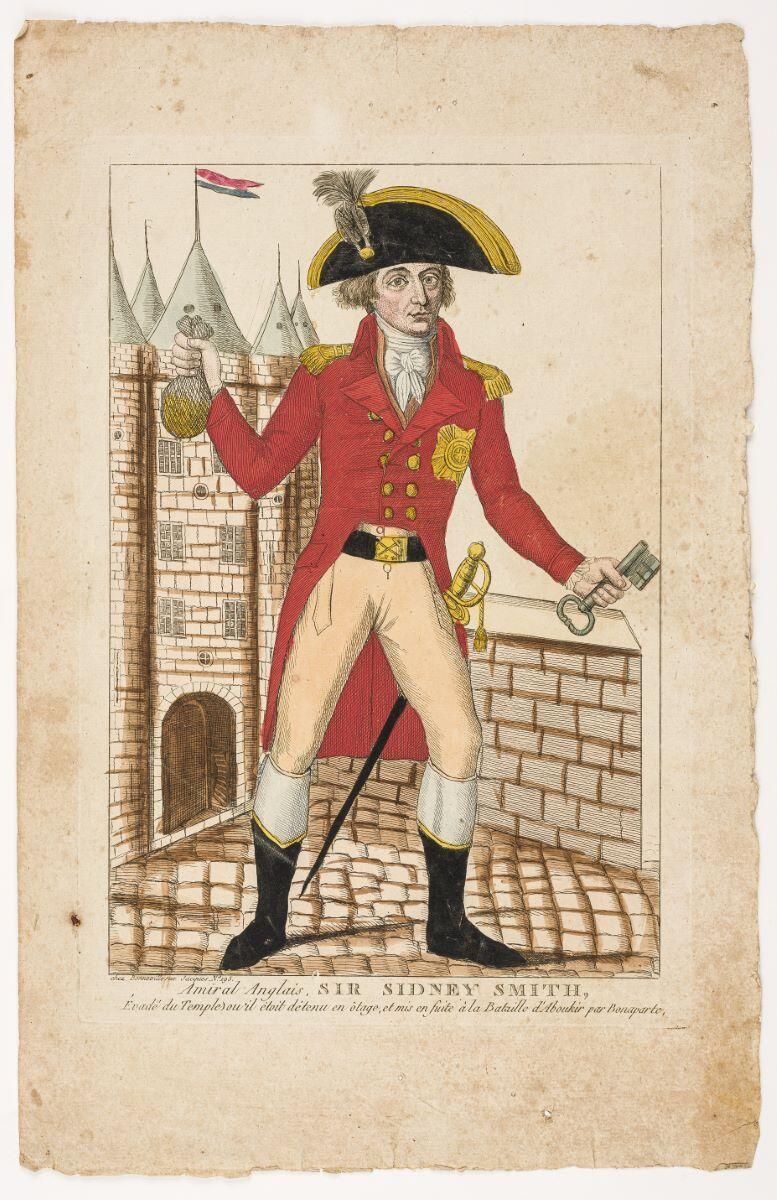 Amiral Anglais, SIR SIDNEY SMITH, (titre inscrit)_0