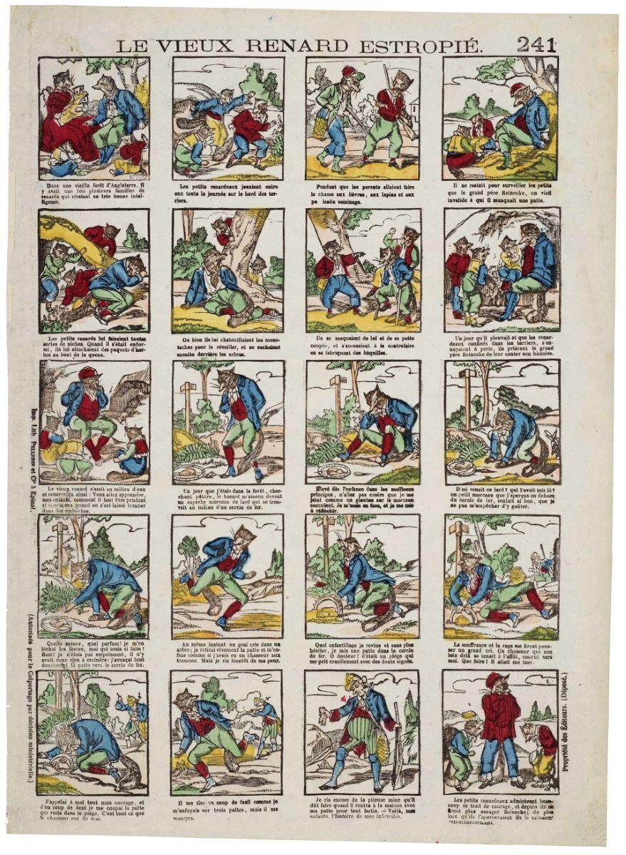LE VIEUX RENARD ESTROPIÉ. 241 (titre inscrit)_0