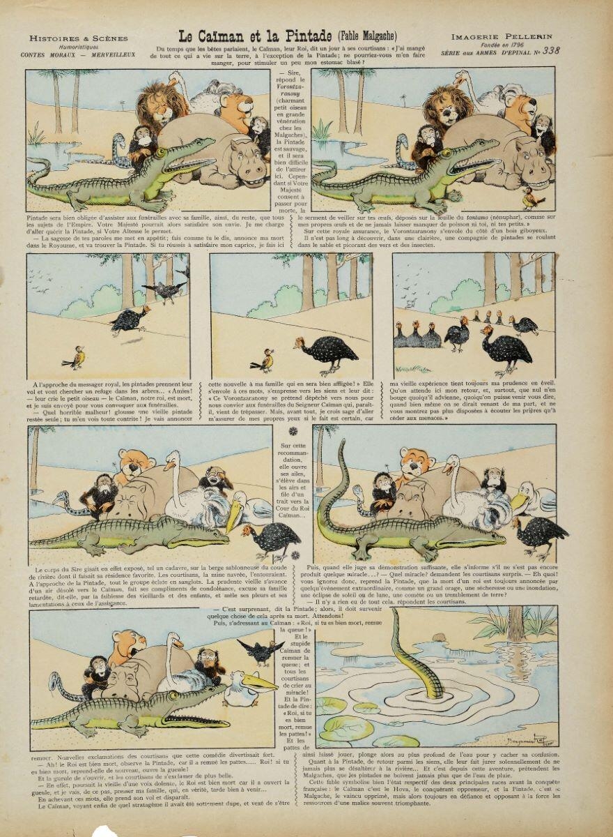 Le Caïman et la Pintade (Fable Malgache) (titre inscrit)_0
