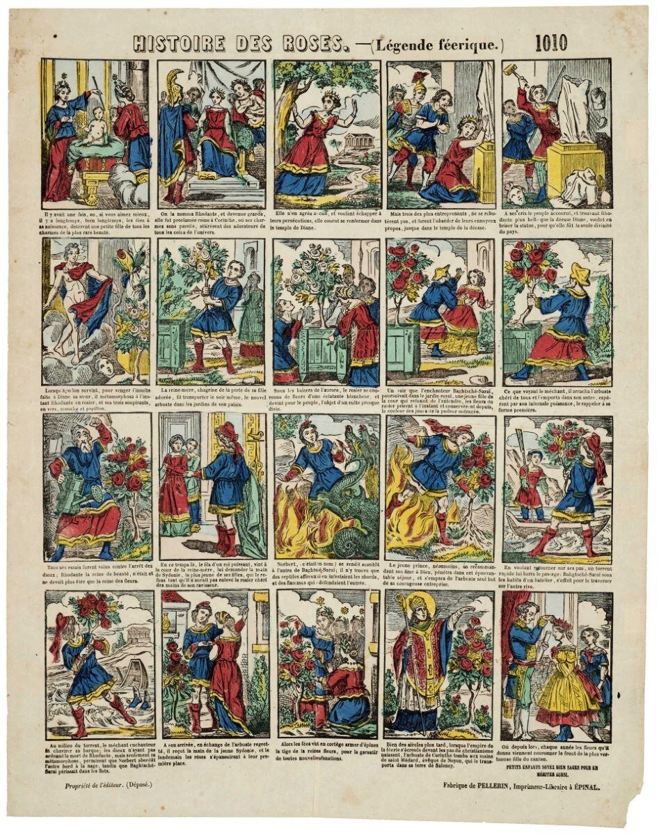 HISTOIRE DES ROSES. - (Légende féerique.) 1010 (titre inscrit)_0
