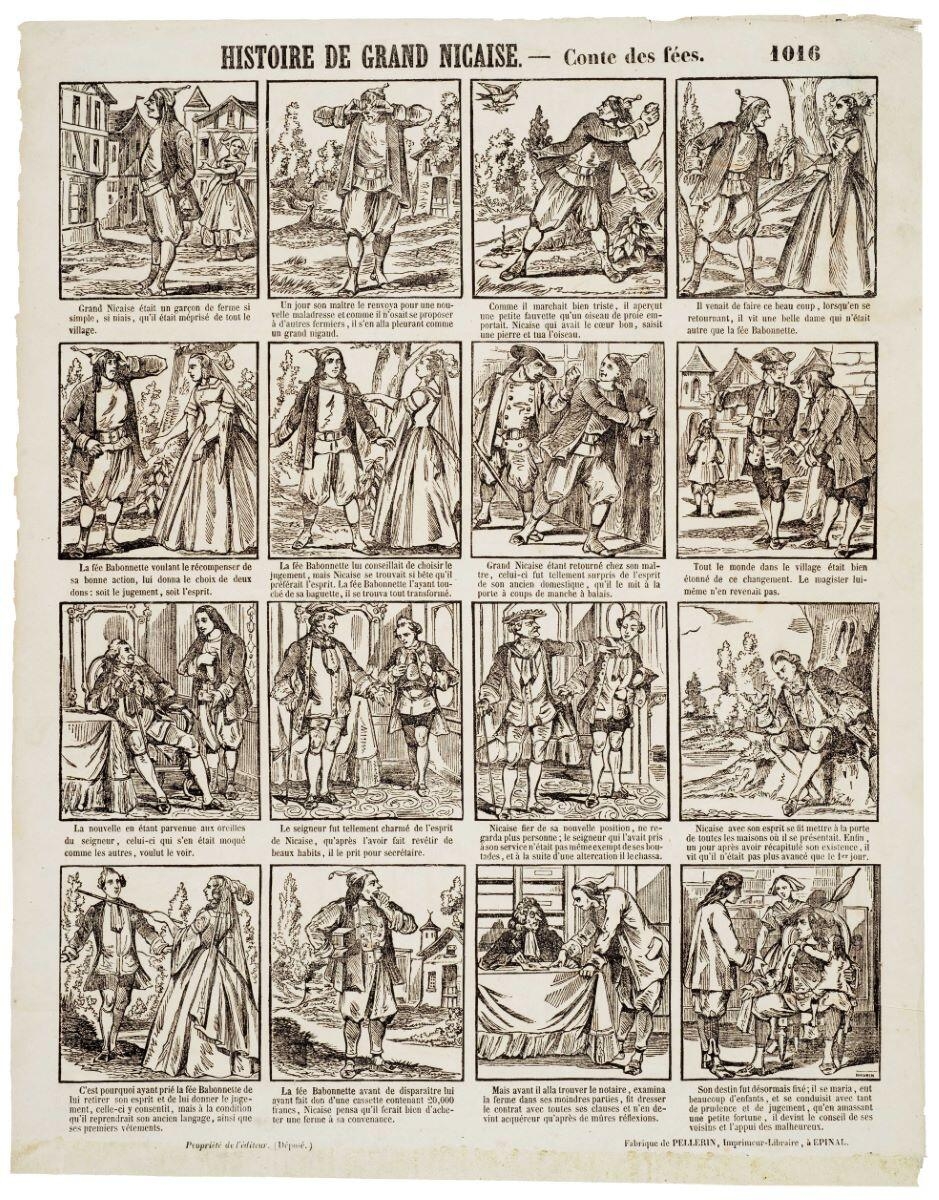 HISTOIRE DE GRAND NICAISE. - Conte des fées. 1016 (titre inscrit)_0