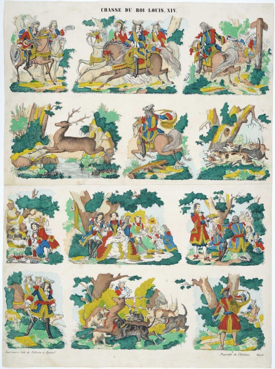 CHASSE DU ROI LOUIS, XIV. (titre inscrit)_0