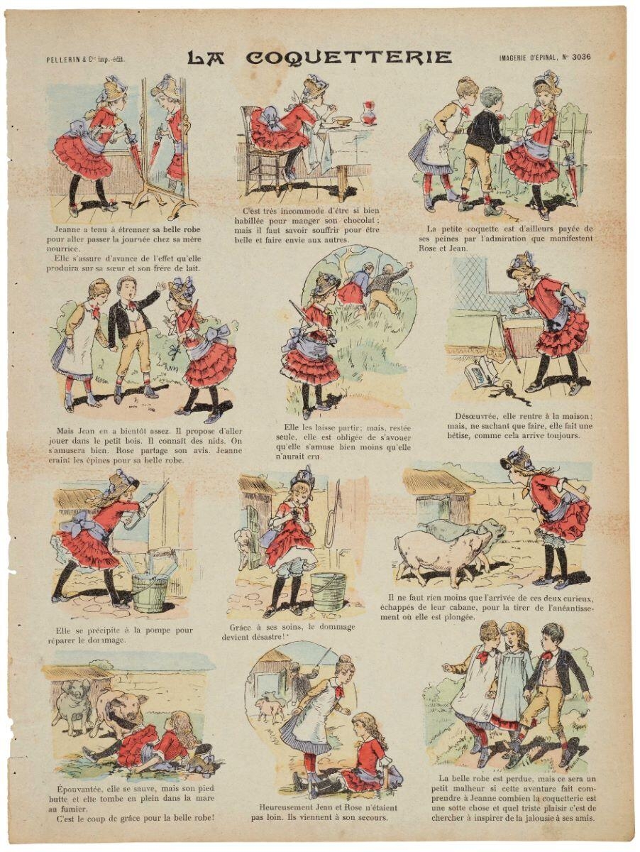 LA COQUETTERIE, Georges Meunier, 1903 dépôt légal