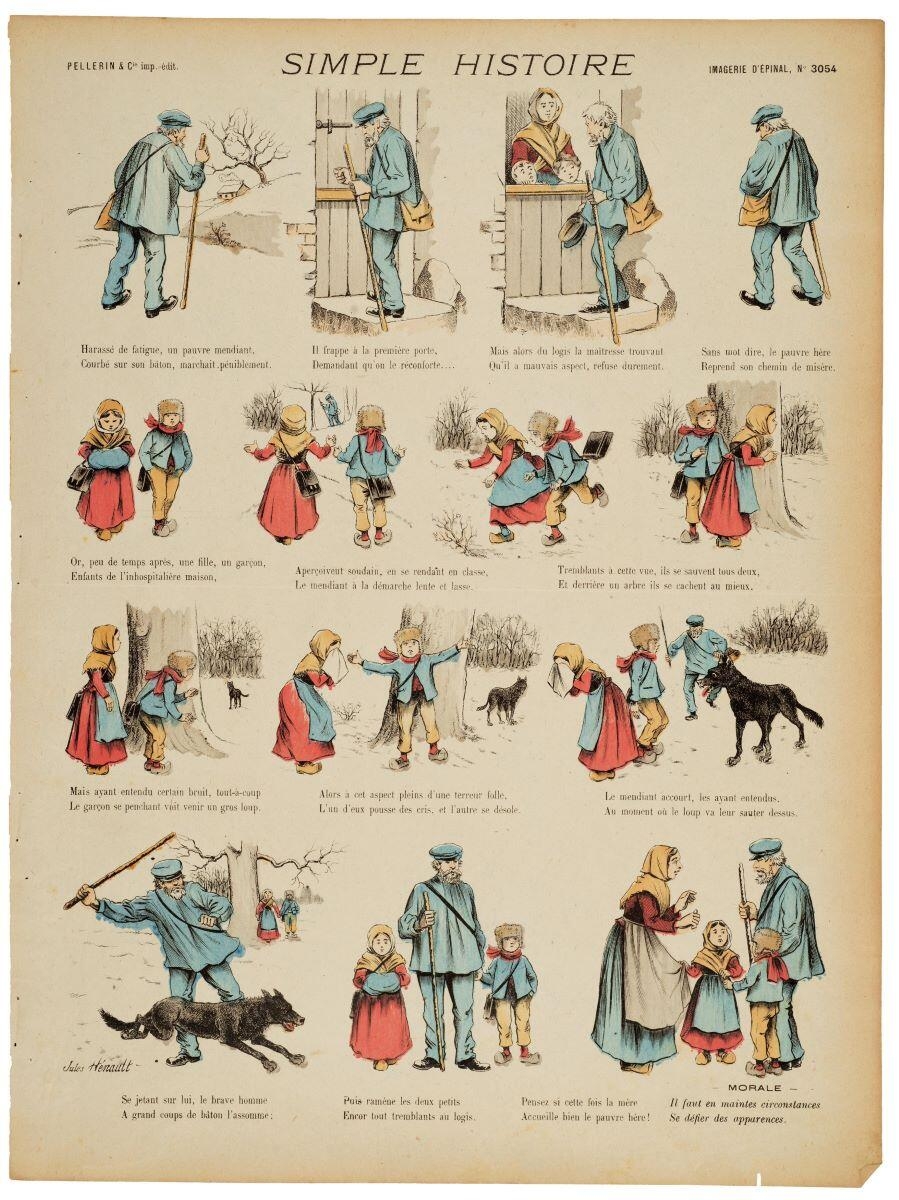 SIMPLE HISTOIRE (titre inscrit), Jules Hénault, 1903 dépôt légal
