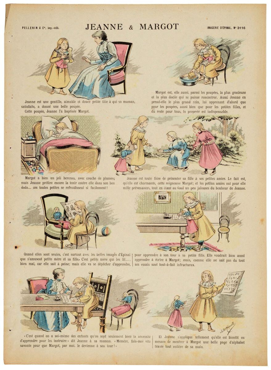 JEANNE & MARGOT (titre inscrit), Jules Hénault, 1906 dépôt légal
