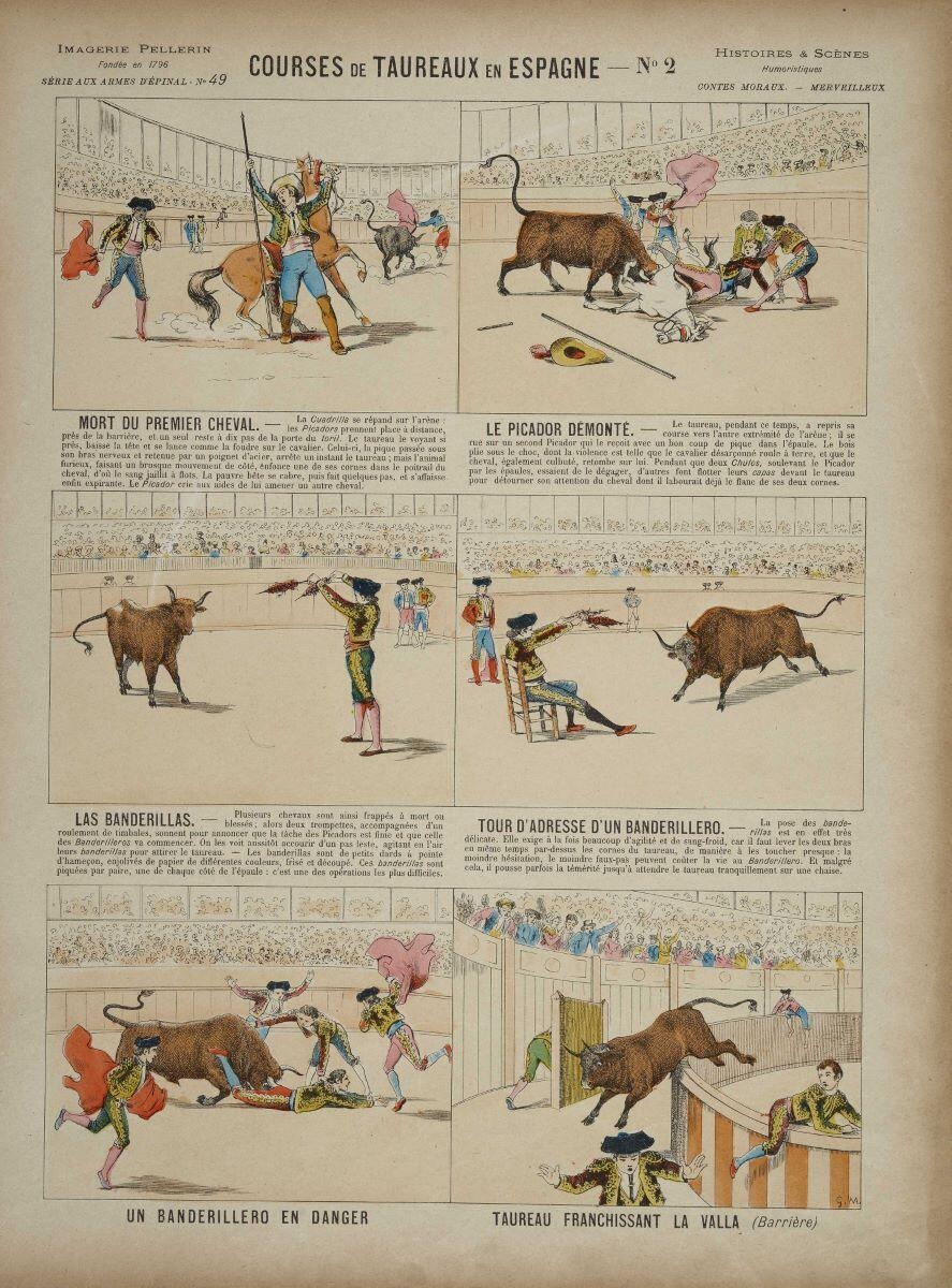 COURSES DE TAUREAUX EN ESPAGNE - N° 2 (titre inscrit)_0