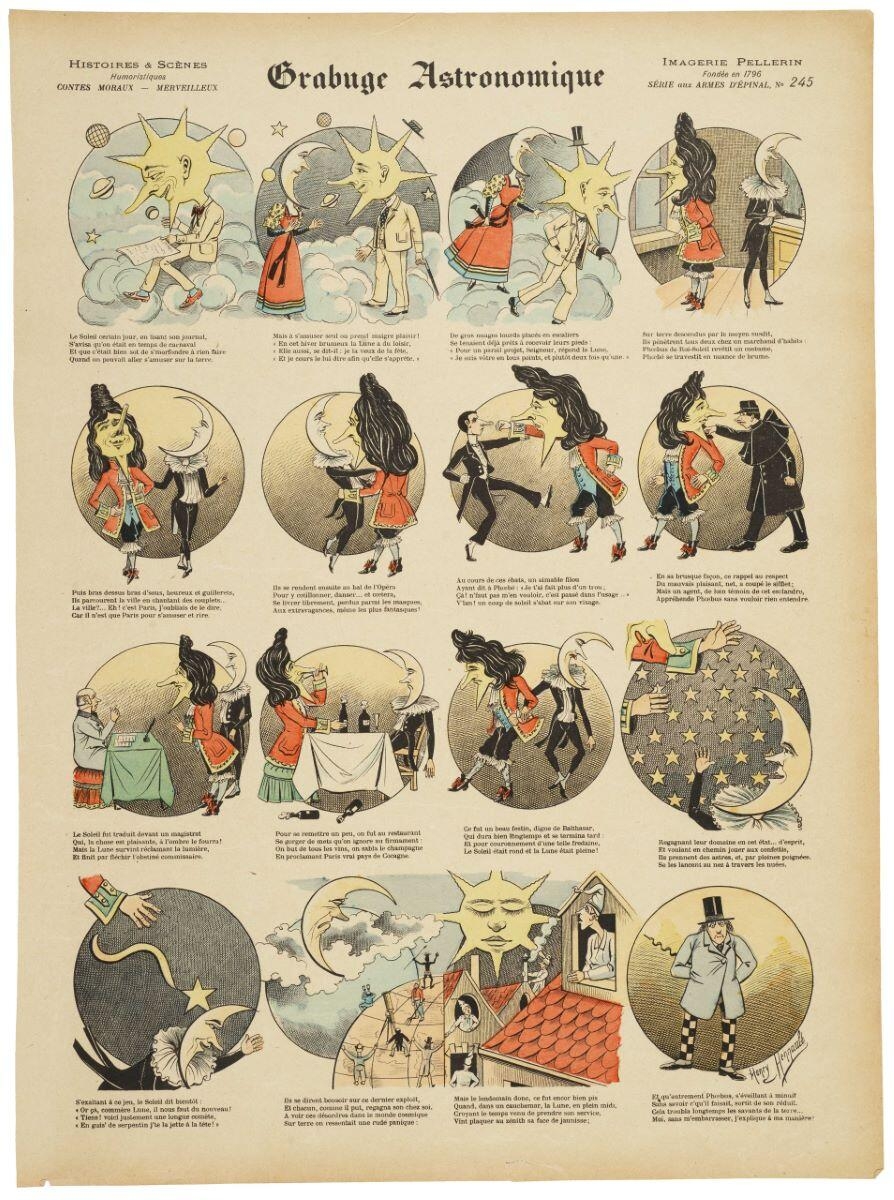 Grabuge Astronomique (titre inscrit), Henry Hennault, 1897-1901