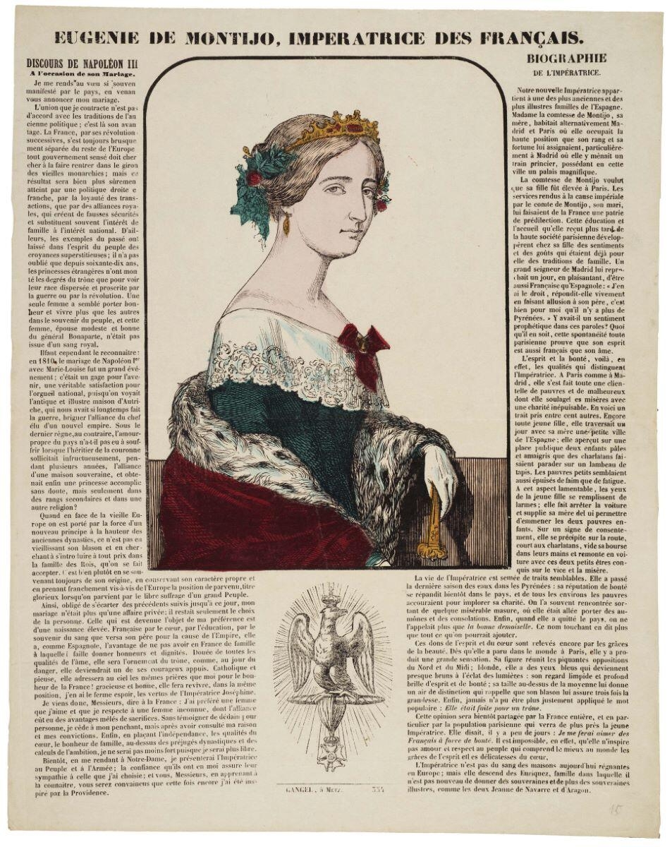 EUGENIE DE MONTIJO, IMPERATRICE DES FRANÇAIS. 334 (titre inscrit)_0